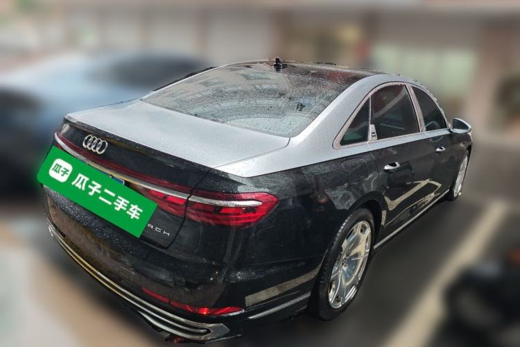 Used Audi A8 2024 A8L 45 TFSI quattro Luxury Model Rear Right 45 Deg
