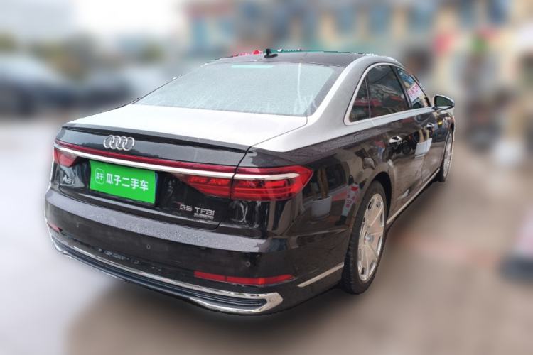 Used Audi A8 2024 A8L 45 TFSI quattro Luxury Model Rear Right 45 Deg
