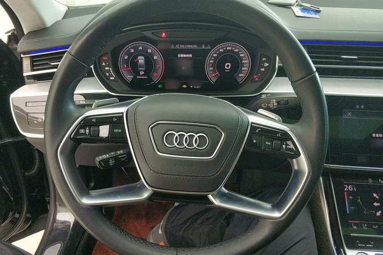 Used Audi A8 2024 A8L 55 TFSI quattro Flagship Model Steering Wheel