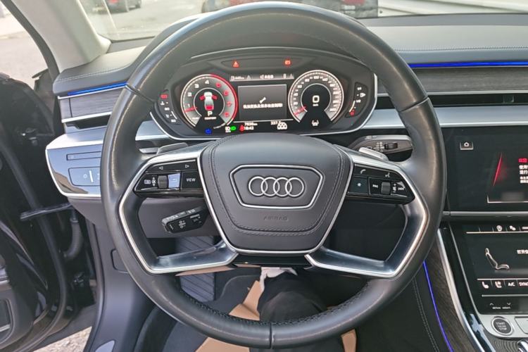Used Audi A8 2024 A8L 55 TFSI quattro Flagship Model Steering Wheel