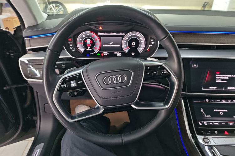 Used Audi A8 2024 A8L 55 TFSI quattro Flagship Model Steering Wheel