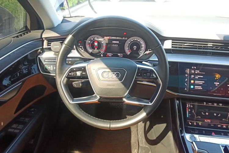 Used Audi A8 2024 A8L 45 TFSI quattro Luxury Model Steering Wheel