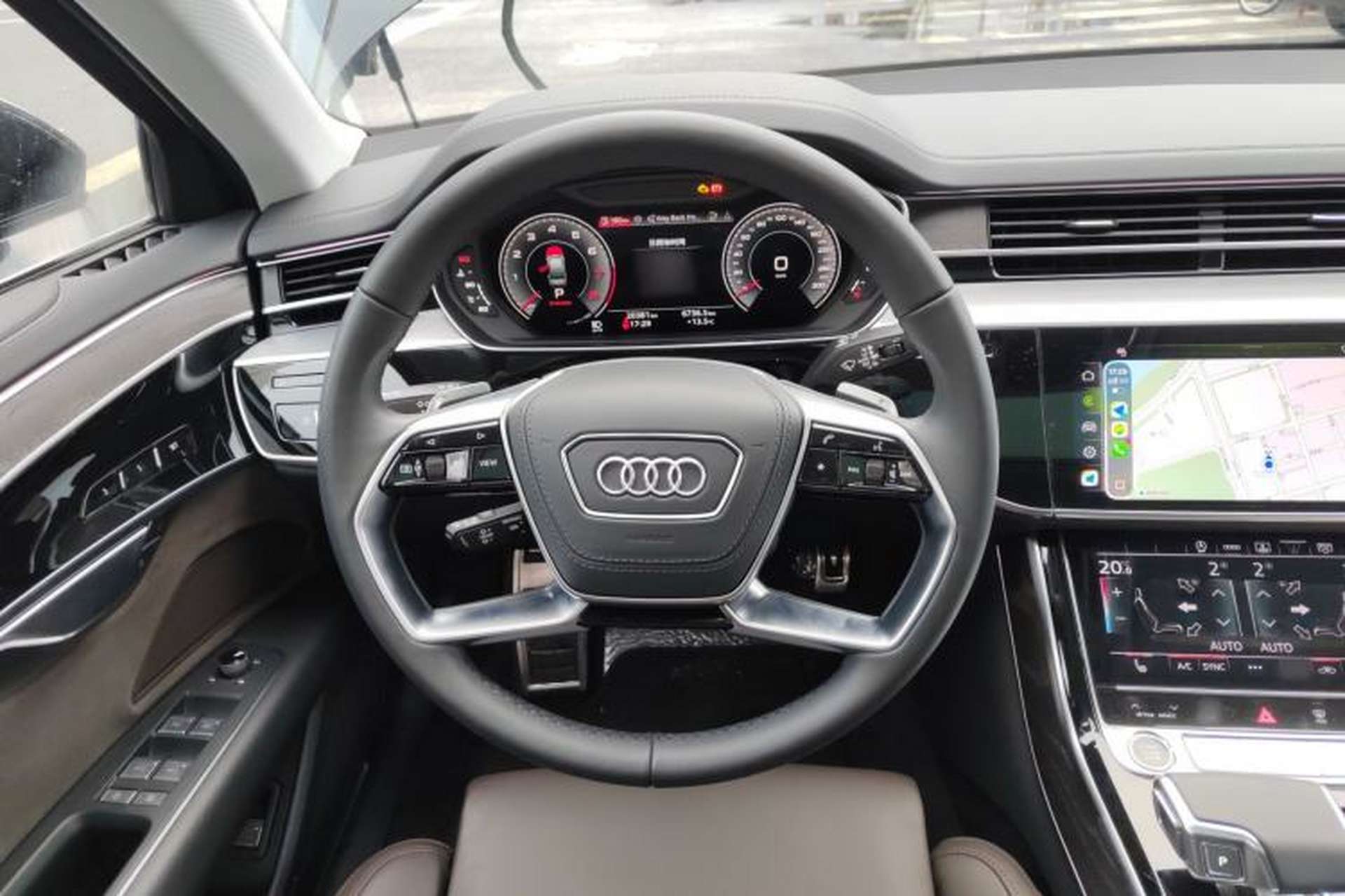 Used Audi A8 2024 A8L 45 TFSI quattro Luxury Model Steering Wheel
