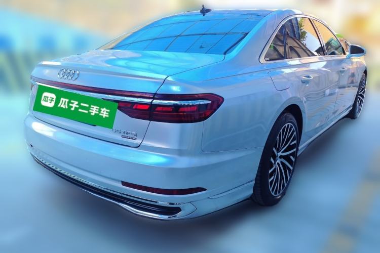 Used Audi A8 2024 A8L 45 TFSI quattro Luxury Model Rear Right 45 Deg