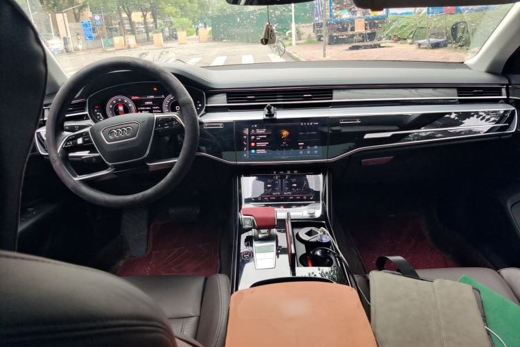 Used Audi A8 2025 A8L 45 TFSI quattro Luxury Model Center Console