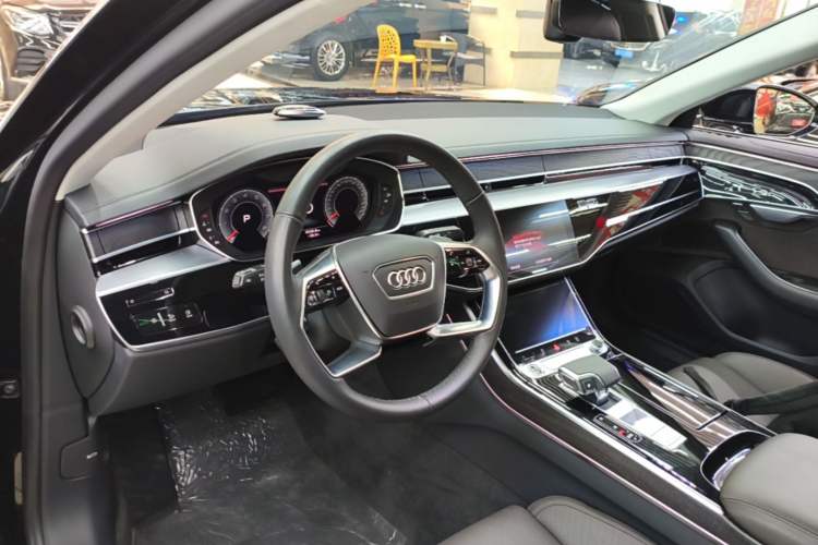 Used Audi A8 2025 A8L 45 TFSI quattro Luxury Model Center Console
