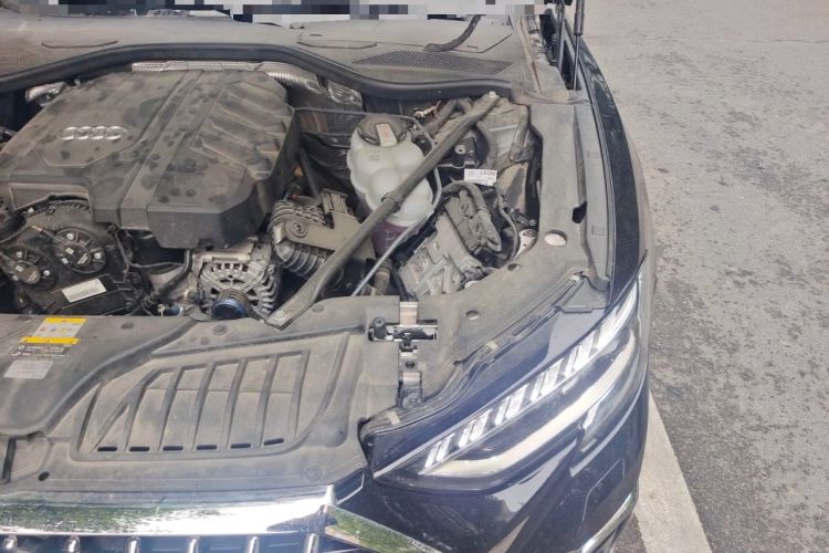Used Audi A8 2025 A8L 45 TFSI quattro Luxury Model Engine Bay Left