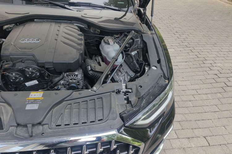 Used Audi A8 2025 A8L 45 TFSI quattro Luxury Model Engine Bay Left
