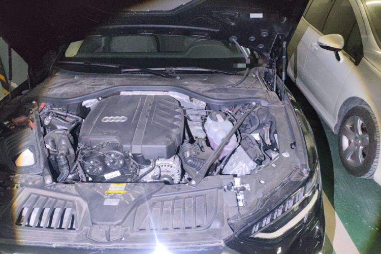 Used Audi A8 2025 A8L 45 TFSI quattro Luxury Model Engine Bay Left