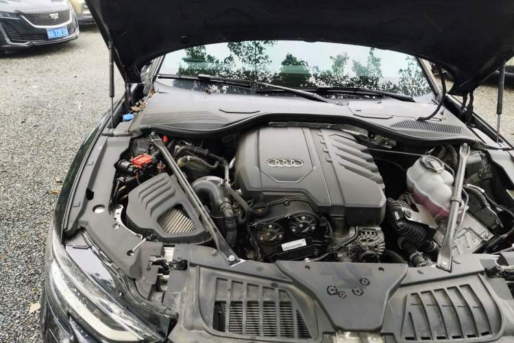 Used Audi A8 2025 A8L 45 TFSI quattro Luxury Model Engine Bay Right