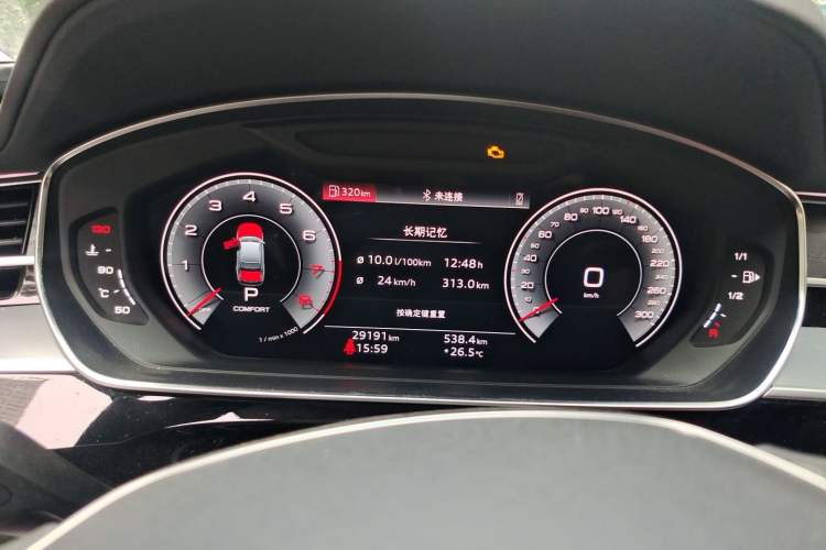 Used Audi A8 2025 A8L 45 TFSI quattro Luxury Model Instrument Cluster
