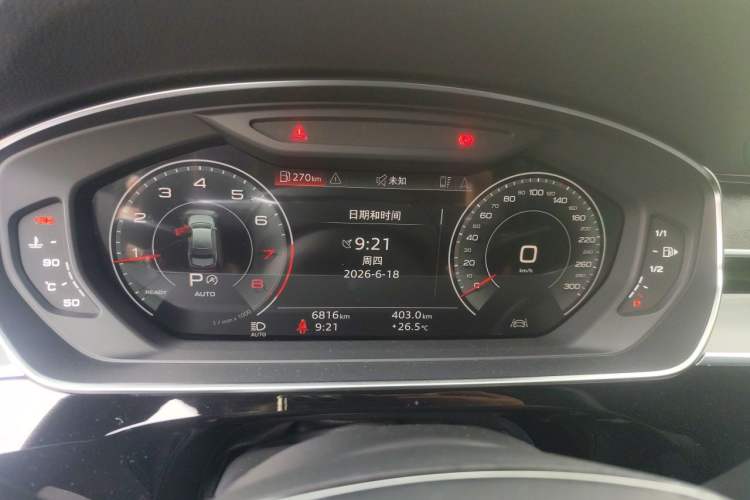 Used Audi A8 2025 A8L 45 TFSI quattro Luxury Model Instrument Cluster