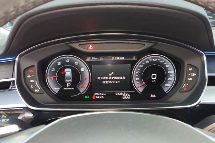 Used Audi A8 2025 A8L 45 TFSI quattro Luxury Model Instrument Cluster