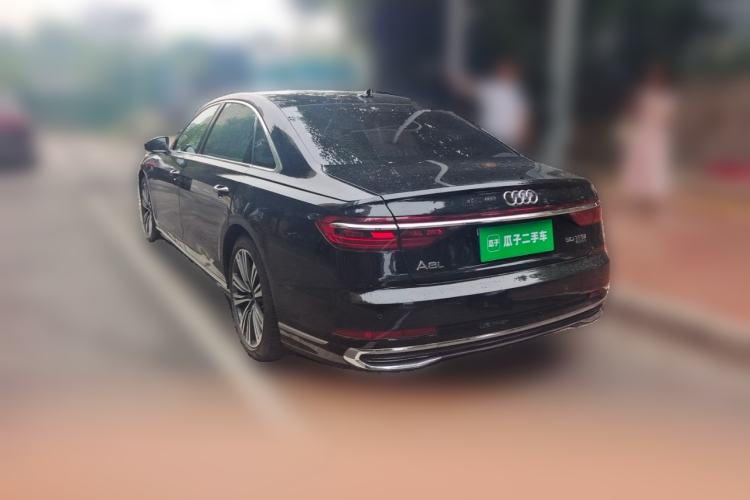 Used Audi A8 2025 A8L 45 TFSI quattro Luxury Model Rear Left 45 Deg