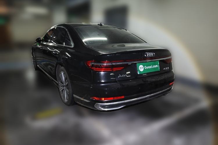 Used Audi A8 2025 A8L 45 TFSI quattro Luxury Model Rear Left 45 Deg