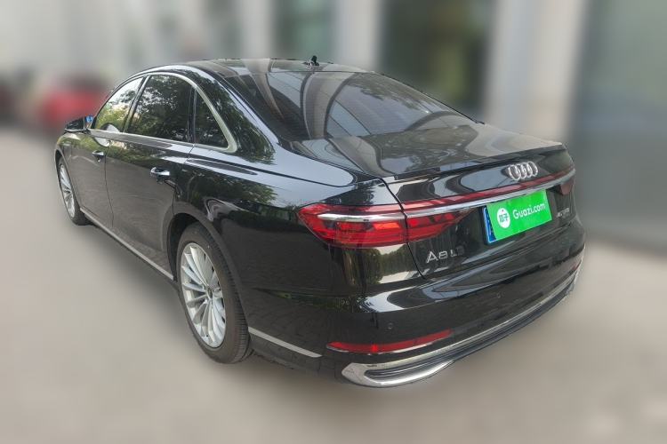 Used Audi A8 2025 A8L 45 TFSI quattro Luxury Model Rear Left 45 Deg