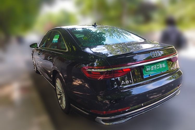 Used Audi A8 2025 A8L 45 TFSI quattro Luxury Model Rear Left 45 Deg