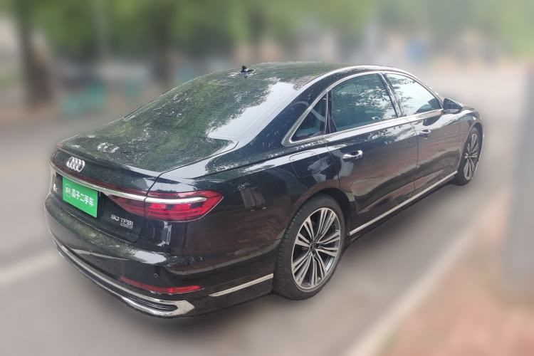 Used Audi A8 2025 A8L 45 TFSI quattro Luxury Model Rear Right 45 Deg