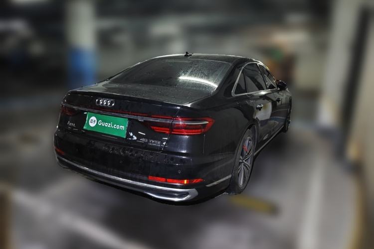 Used Audi A8 2025 A8L 45 TFSI quattro Luxury Model Rear Right 45 Deg