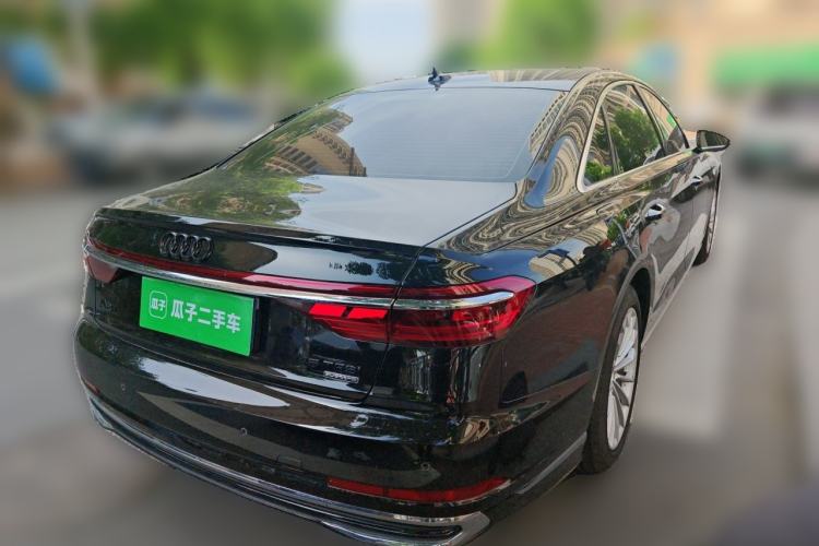 Used Audi A8 2025 A8L 45 TFSI quattro Luxury Model Rear Right 45 Deg