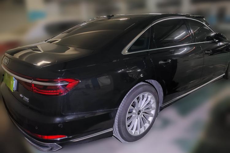 Used Audi A8 2025 A8L 45 TFSI quattro Luxury Model Rear Right 45 Deg