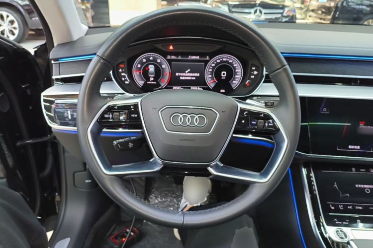 Used Audi A8 2025 A8L 45 TFSI quattro Luxury Model Steering Wheel