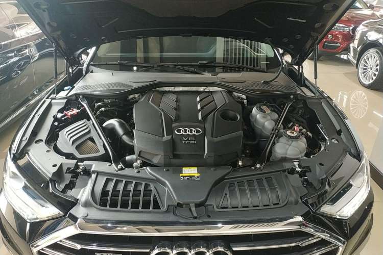 Used Audi A8 New Energy 2021 A8L 60 TFSIe quattro Engine Bay