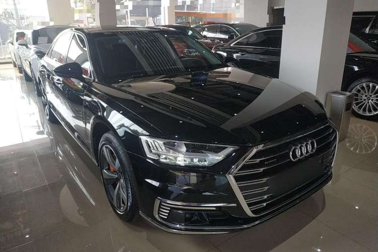 Used Audi A8 New Energy 2021 A8L 60 TFSIe quattro Front Right 45 Deg