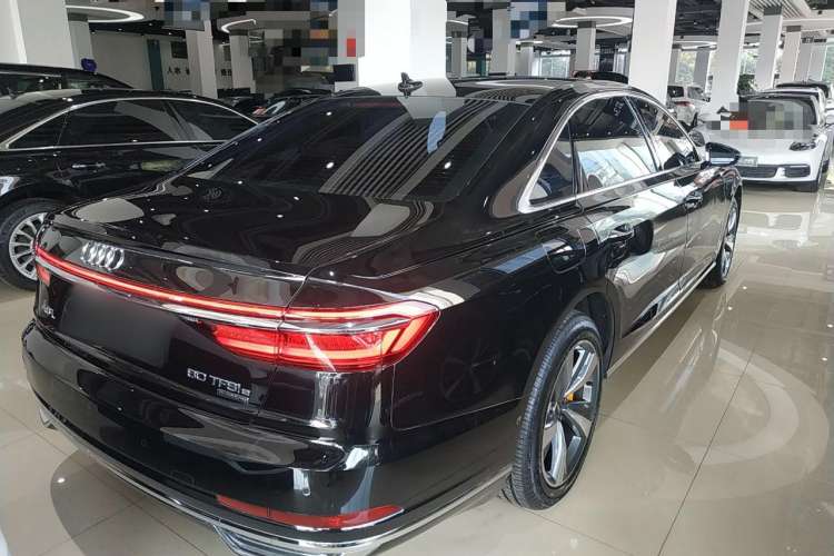 Used Audi A8 New Energy 2021 A8L 60 TFSIe quattro Rear Right 45 Deg