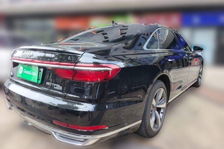Used Audi A8 New Energy 2021 A8L 60 TFSIe quattro Rear Right 45 Deg