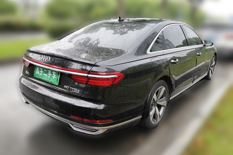 Used Audi A8 New Energy 2021 A8L 60 TFSIe quattro Rear Right 45 Deg