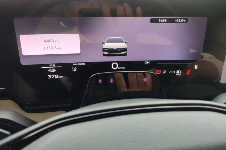 Used Audi A6L e-tron 2026 Model First Launch Qiankun Smart Driving Edition Instrument Cluster