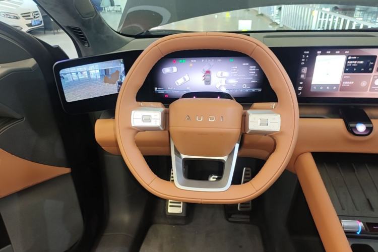Used Audi E7X 2026 Pioneer Quattro Model Steering Wheel