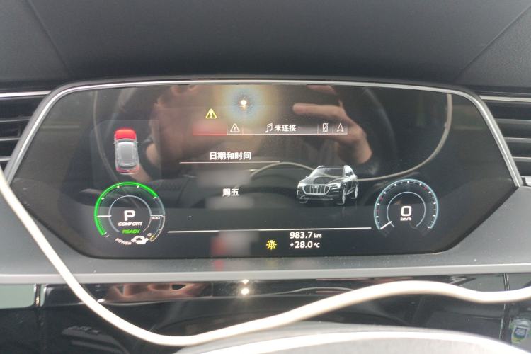 Used Audi e-tron 2019 55 quattro Technology Edition Instrument Cluster