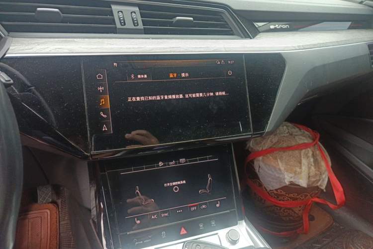 Used Audi e-tron 2019 55 quattro Fashion Edition Audio And AC Panel