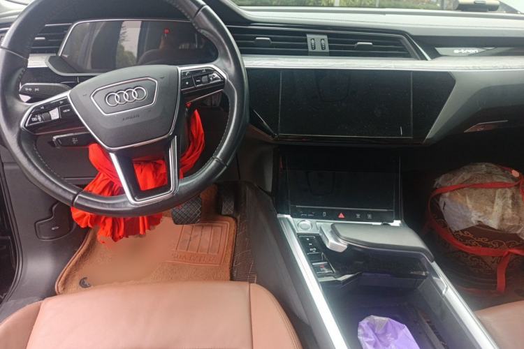 Used Audi e-tron 2019 55 quattro Fashion Edition Center Console