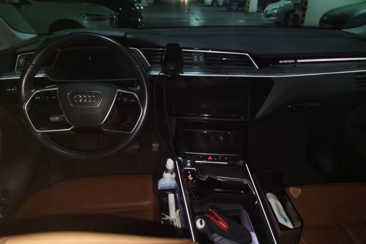 Used Audi e-tron 2019 55 quattro Fashion Edition Center Console