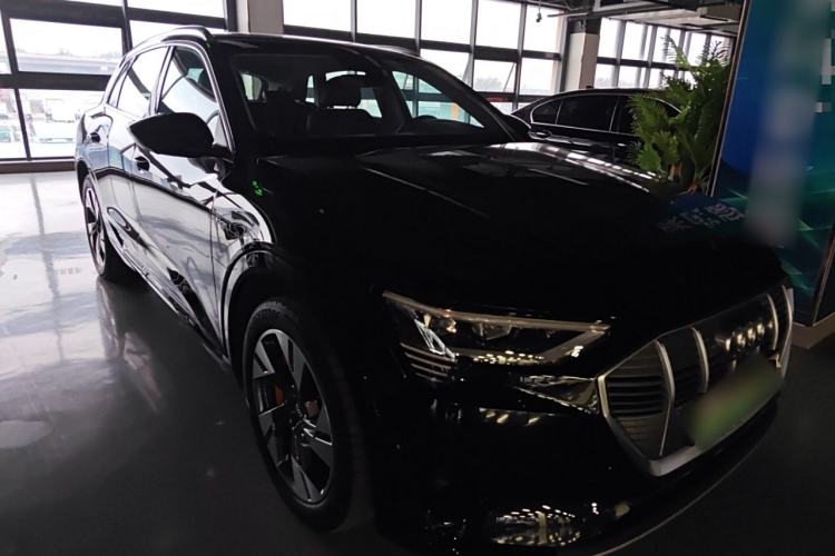 Used Audi e-tron 2019 55 quattro Technology Edition Front Right 45 Deg