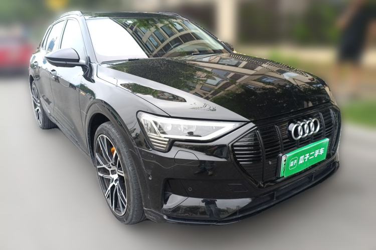 Used Audi e-tron 2019 55 quattro Technology Edition Front Right 45 Deg