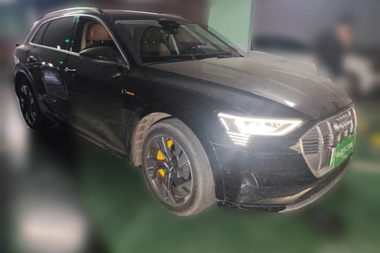 Used Audi e-tron 2019 55 quattro Technology Edition Front Right 45 Deg