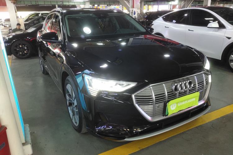 Used Audi e-tron 2019 55 quattro Technology Edition Front Right 45 Deg
