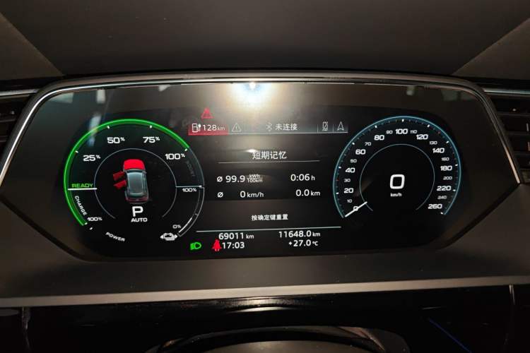 Used Audi e-tron 2019 55 quattro Technology Edition Instrument Cluster