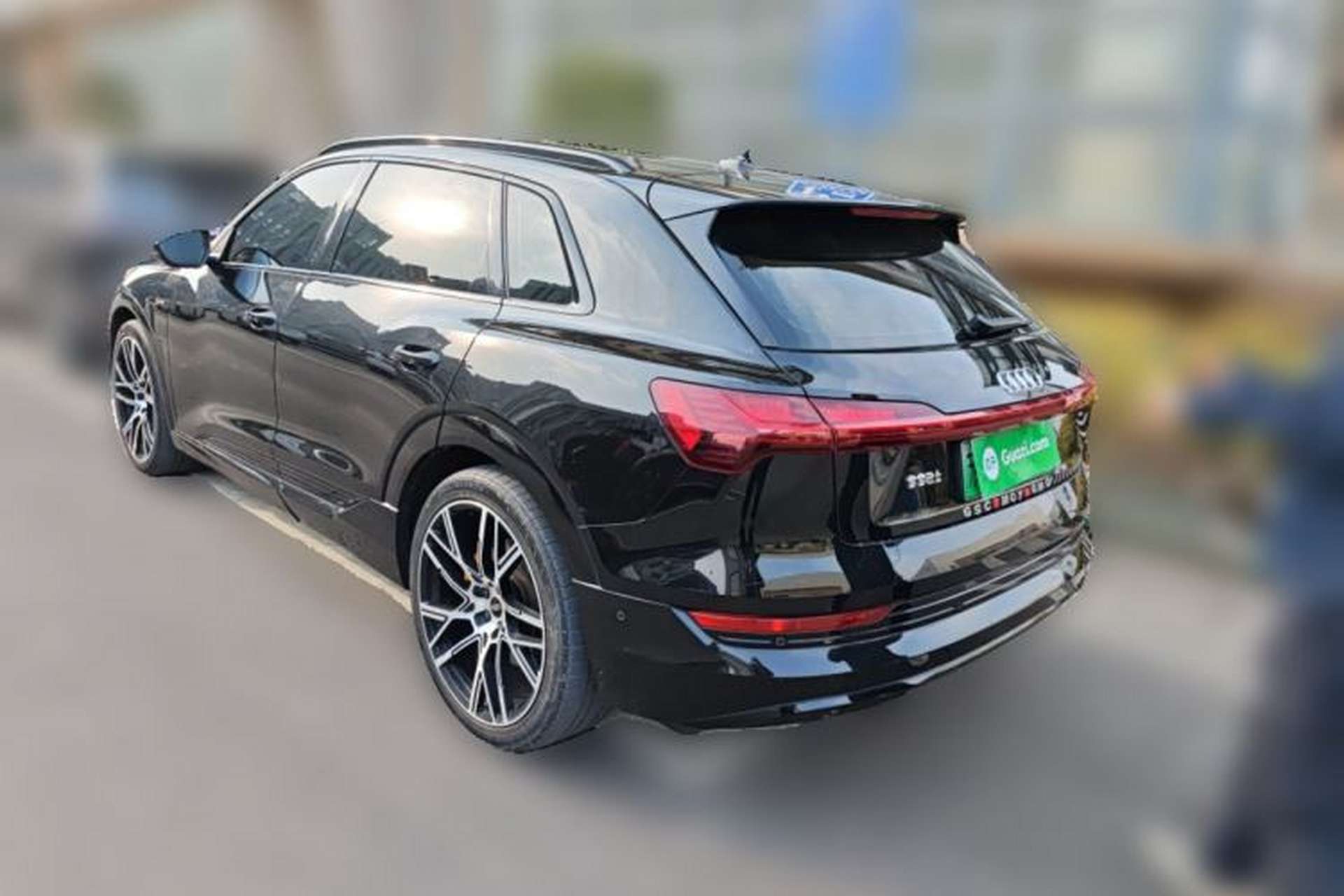 Used Audi e-tron 2019 55 quattro Technology Edition Rear Left 45 Deg