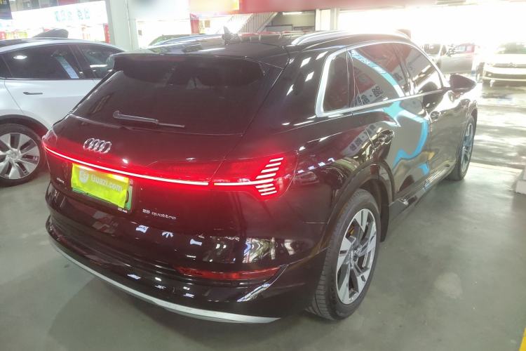 Used Audi e-tron 2019 55 quattro Technology Edition Rear Right 45 Deg