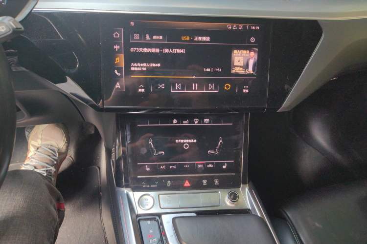 Used Audi e-tron 2019 55 quattro Global Limited Edition Edition 1 Audio And AC Panel