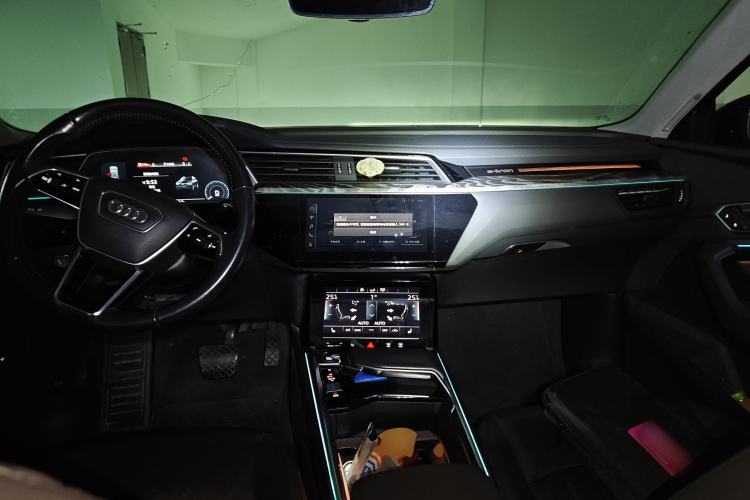 Used Audi e-tron 2019 55 quattro Technology Edition Center Console
