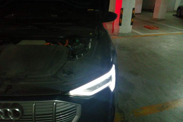 Used Audi e-tron 2019 55 quattro Technology Edition Engine Bay Left