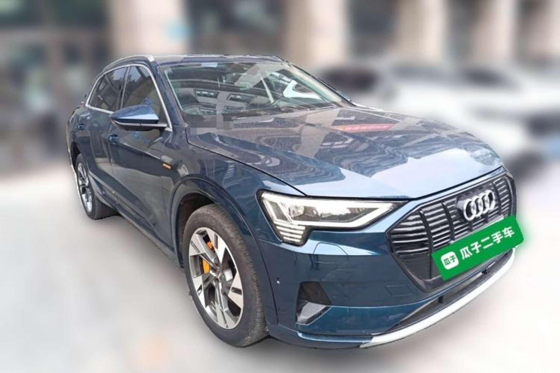 Used Audi e-tron 2019 55 quattro Technology Edition Front Right 45 Deg