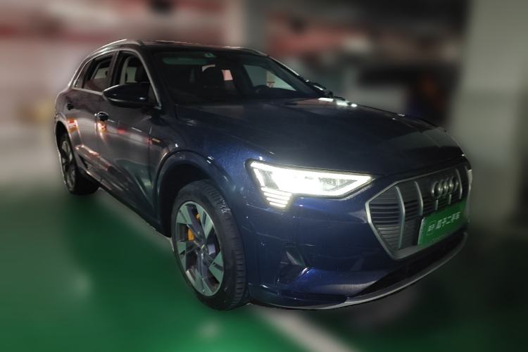 Used Audi e-tron 2019 55 quattro Technology Edition Front Right 45 Deg