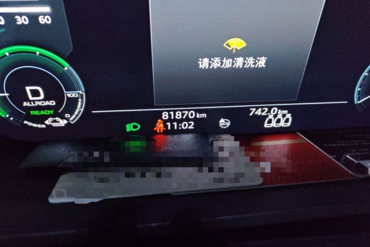 Used Audi e-tron 2019 55 quattro Technology Edition Odometer Close Up